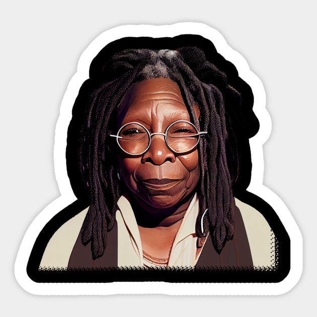 Whoopi Goldberg Sticker by Pixy Official